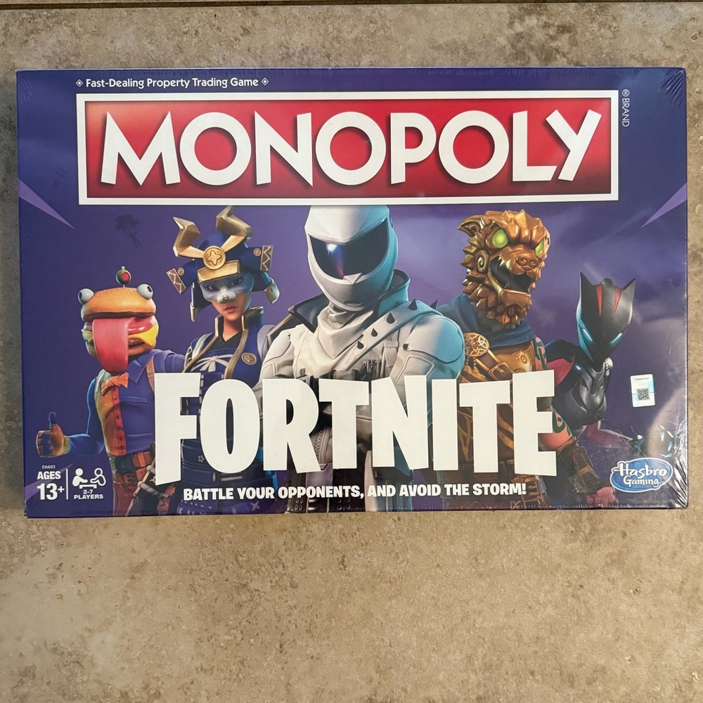 NEW - Monopoly Fortnite Board Game
